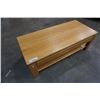 Image 3 : OAK COFFEE TABLE