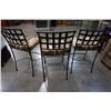 Image 10 : 3 METAL STOOLS
