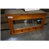 Image 1 : PINE MIRROR AND COAT RACK