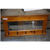 Image 5 : PINE MIRROR AND COAT RACK