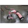 Image 2 : PINK METAL RADIO FLYER TRICYCLE