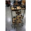 Image 4 : METAL AND WICKER ELEPHANT ORGANIZER