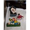 Image 1 : RAGGITY ANNE/ANDY WALL ART WITH BLACK AMERICANA DOLL AND STORAGE CUBBY
