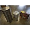 Image 1 : STEAMER POT, WOK AND STAINLESS WASTE BIN