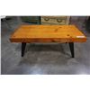 Image 2 : WOOD COFFEE TABLE
