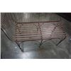 Image 8 : IRON WIRE METAL BENCH