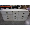 Image 2 : INDUSTRIAL CHEST OF 9 DRAWERS