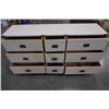 Image 8 : INDUSTRIAL CHEST OF 9 DRAWERS