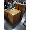 Image 1 : OAK FILING CABINET WITH KEYS