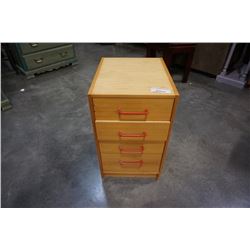 PINE 4 DRAWER STAND