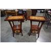 Image 1 : PAIR OF 1 DRAWER NIGHTSTANDS