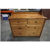 Image 2 : PINE 4 DRAWER DRESSER