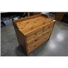 Image 3 : PINE 4 DRAWER DRESSER