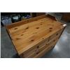 Image 9 : PINE 4 DRAWER DRESSER