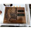 Image 2 : WOOD CAR, JET, BAROMETER AND PLAQUE