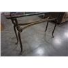 Image 4 : GLASSTOP SOFA TABLE