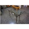 Image 7 : GLASSTOP SOFA TABLE