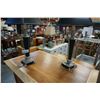 Image 2 : PAIR OF DECORATIVE BLACK TABLE LAMPS