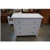 Image 1 : WHITE 3 DRAWER DRESSER