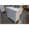 Image 2 : WHITE 3 DRAWER DRESSER