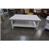 Image 2 : WHITE IKEA COFFEE AND ENDTABLE