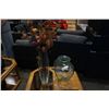 Image 1 : 2 LARGE GLASS VASES