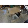 Image 3 : METAL MAGAZINE RACK ENDTABLE AND SMALL BLACK ENDTABLE