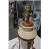Image 5 : METAL BASE POTTERY TABLE LAMP