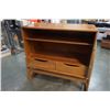 Image 7 : HADN CRAFTED SOLID TEAK GLASS DOOR CABINET WITH PULL OUT DRAWERS