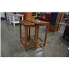Image 2 : CARVED INLAID NESTING ENDTABLES