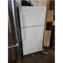 WHITE MAYTAG PERFORMANCE REFRIDGERATOR - APPPX 28 INCHES ACROSS