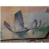 Image 2 : LARGE EASTERN BOAT PRINT
