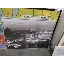 LARGE PARIS PRINT