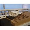 Image 3 : SCALE ORIGINAL ARCHITECTURAL MODEL OF VANCOUVER PLANETARIUM AND BURRARD STREET BRIDGE 1/1 IN PLEXI C