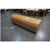 Image 1 : HAND CRAFTED WOOD BENCH - FOR OLYMPICS BURL ENDS - RETAIL $5000