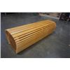 Image 5 : HAND CRAFTED WOOD BENCH - FOR OLYMPICS BURL ENDS - RETAIL $5000
