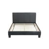 Image 1 : BRAND NEW QUEEN SIZE BLACK PLATFORM BEDFRAME - RETAIL $599