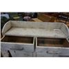 Image 8 : VINTAGE WOOD CABINET