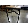 Image 11 : MARBLE TOP IRON BASE COFFEE AND END TABLE SET