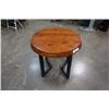 Image 1 : DESIGNER METAL BASE END TABLE