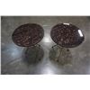 Image 1 : PAIR OF MARBLE TOP SIDE TABLES