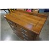 Image 10 : SOLID WOOD RANCH OAK 5 DRAWER DRESSER
