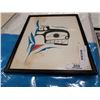 Image 3 : BEN HOUSTIE SIGNED FIRST NATIONS PRINT - EMERGING KILLER WHALE