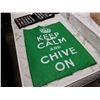 Image 1 : LARGE KEEP CALM AND CHIVE ON FLAG