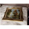 Image 1 : FRAMED D. ADAMS OIL ON CANVAS
