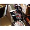Image 2 : HARLEY DAVIDSON MIRROED ADVERT, COLLECTIBLES, AND CLOCKS