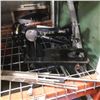 Image 1 : SINGER SEWING MACHINE AND MUSIC STAND
