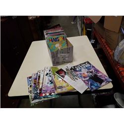 BOX OF COMICS