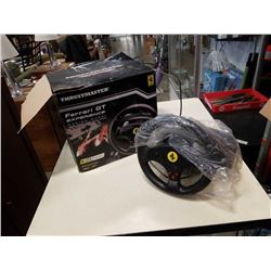 FERRARI THRUSTMASTER GT EXPERIENCE RACING WHEEL AND PEDALS