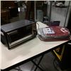 Image 1 : TOASTER OVEN AND ANCHOR STORAGE DISHES